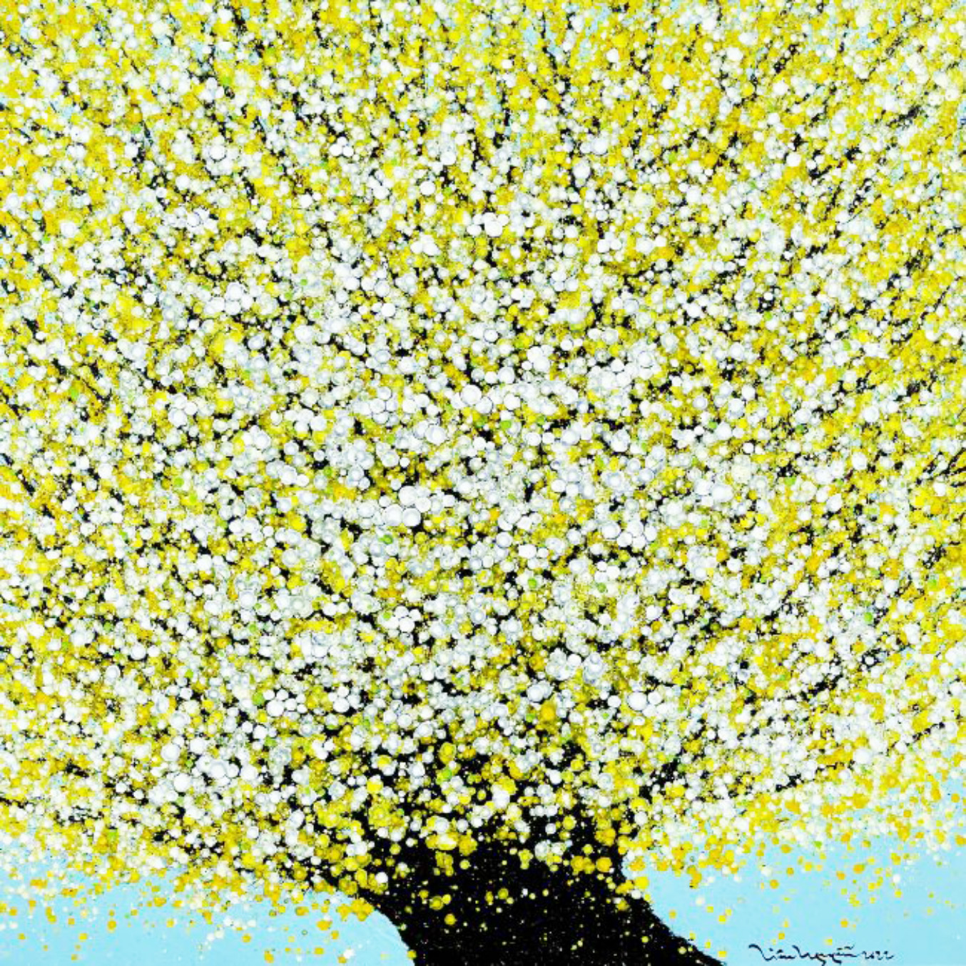 Lieu-Nguyen_Mai-Blossoms_2022_Acrylic_120-x-120-cm.jpeg