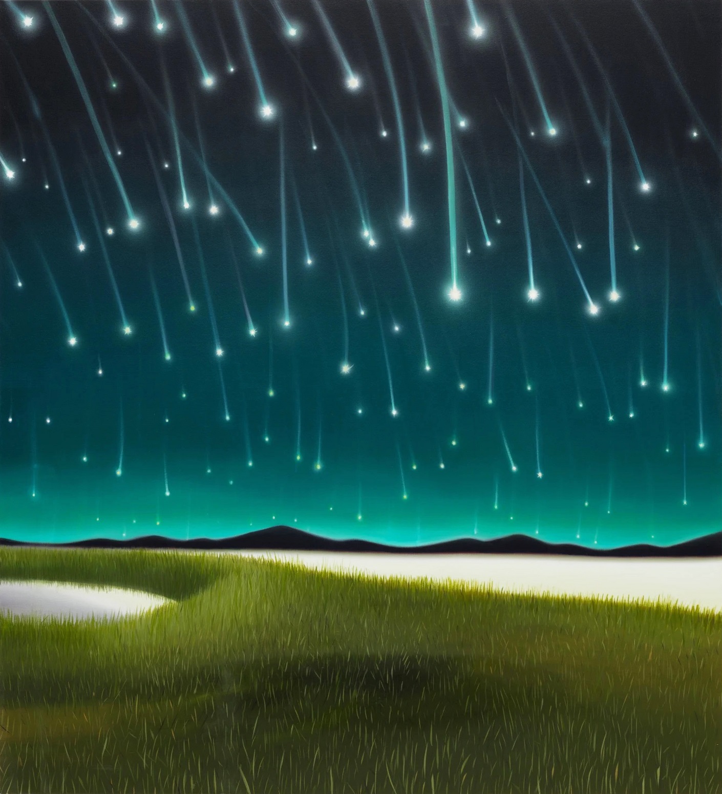 The Night Stars Fell,2022 Oil on canvas 55 x 50 in.jpg