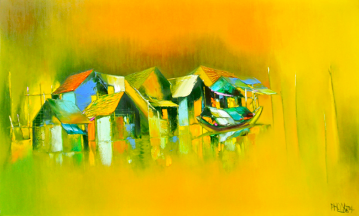 GOLDEN AFTERNOON    Oil on Canvas    80 x 133cm _ 31.5 x 52.4inch.png